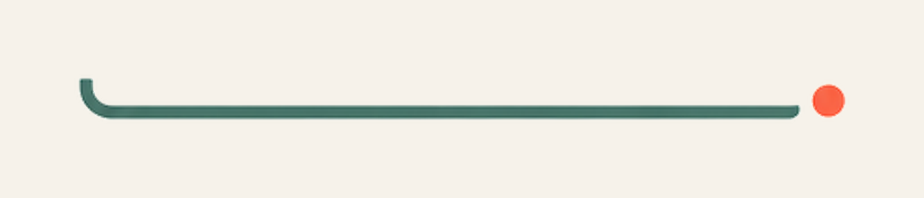 Connector pathway on the approved cream background